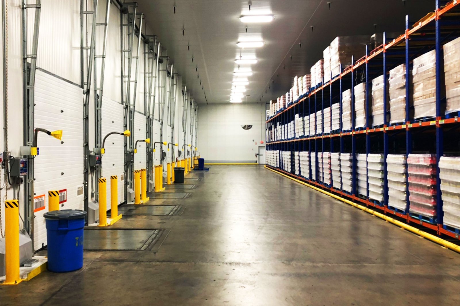 Industrial storage corridor